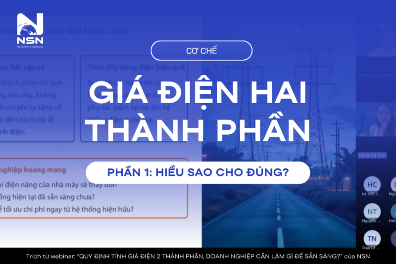 [WBN 01_Phần 1] Giá điện 2 thành phần: “Luật chơi mới” mà doanh nghiệp không thể đứng ngoài