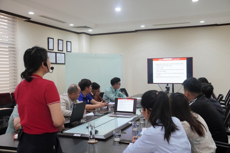 NSN tổ chức chương trình đào tạo thực tiễn nâng cao an toàn cho CBNV 